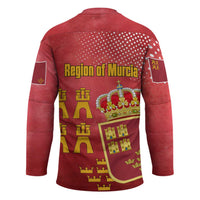 Region of Murcia Flag Hockey Jersey Autonomous Community of Spain - Wonder Print Shop
