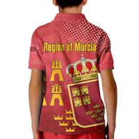 Region of Murcia Flag Kid Polo Shirt Autonomous Community of Spain - Wonder Print Shop