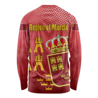 Region of Murcia Flag Long Sleeve Shirt Autonomous Community of Spain - Wonder Print Shop