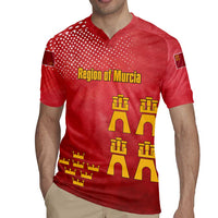 Region of Murcia Flag Rugby Jersey Autonomous Community of Spain - Wonder Print Shop