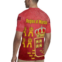 Region of Murcia Flag Rugby Jersey Autonomous Community of Spain - Wonder Print Shop