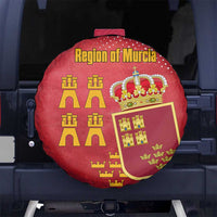 Region of Murcia Flag Spare Tire Cover Autonomous Community of Spain - Wonder Print Shop
