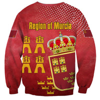 Region of Murcia Flag Sweatshirt Autonomous Community of Spain - Wonder Print Shop