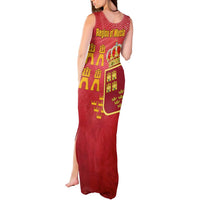 Region of Murcia Flag Tank Maxi Dress Autonomous Community of Spain - Wonder Print Shop