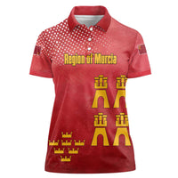 Region of Murcia Flag Women Polo Shirt Autonomous Community of Spain - Wonder Print Shop