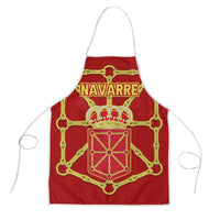Navarre Flag Apron Autonomous Community of Spain - Wonder Print Shop