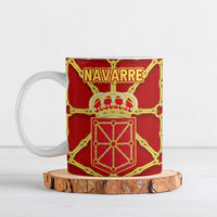 Navarre Flag Ceramic Mug Autonomous Community of Spain - Wonder Print Shop