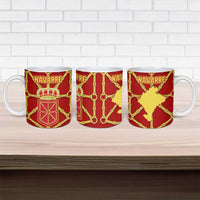 Navarre Flag Ceramic Mug Autonomous Community of Spain - Wonder Print Shop