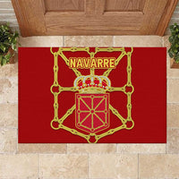 Navarre Flag Rubber Doormat Autonomous Community of Spain - Wonder Print Shop