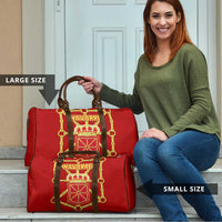 Navarre Flag Travel Bag Autonomous Community of Spain - Wonder Print Shop