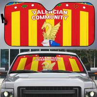 Valencian Community Flag Auto Sun Shade Autonomous Community of Spain - Wonder Print Shop