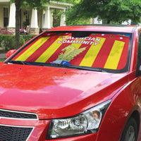 Valencian Community Flag Auto Sun Shade Autonomous Community of Spain - Wonder Print Shop