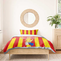 Valencian Community Flag Bedding Set Autonomous Community of Spain - Wonder Print Shop