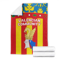 Valencian Community Flag Blanket Autonomous Community of Spain - Wonder Print Shop