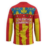 Valencian Community Flag Hockey Jersey Autonomous Community of Spain - Wonder Print Shop