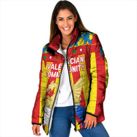 Valencian Community Flag Padded Jacket Autonomous Community of Spain - Wonder Print Shop