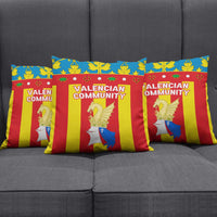 Valencian Community Flag Pillow Cover Autonomous Community of Spain - Wonder Print Shop