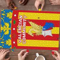 Valencian Community Flag Puzzle Autonomous Community of Spain - Wonder Print Shop