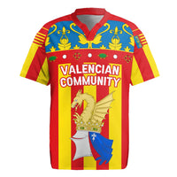 Valencian Community Flag Rugby Jersey Autonomous Community of Spain - Wonder Print Shop