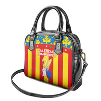 Valencian Community Flag Shoulder Handbag Autonomous Community of Spain - Wonder Print Shop