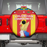 Valencian Community Flag Spare Tire Cover Autonomous Community of Spain - Wonder Print Shop