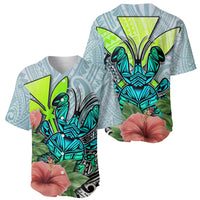 Polynesian Hawaii Baseball Jersey Kanaka with Crab Tribal tattoo - Wonder Print Shop