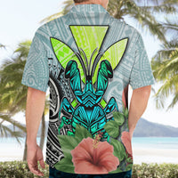 Polynesian Hawaii Hawaiian Shirt Kanaka with Crab Tribal tattoo - Wonder Print Shop