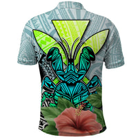 Polynesian Hawaii Polo Shirt Kanaka with Crab Tribal tattoo - Wonder Print Shop