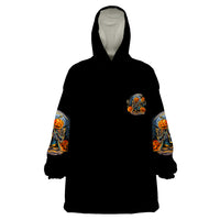 Of Course I'm Going To Hell Skull Pumpkin Halloween Wearable Blanket Hoodie - Wonder Print Shop
