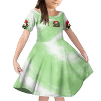 On The Naughty List Skull Christmas Family Matching Off Shoulder Short Dress and Hawaiian Shirt - Wonder Print Shop