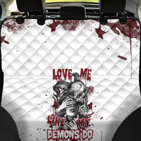 Love Me Like My Demons Do Skull Back Car Seat Cover - Wonder Print Shop