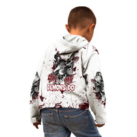 Love Me Like My Demons Do Skull Kid Hoodie - Wonder Print Shop
