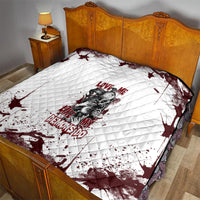 Love Me Like My Demons Do Skull Quilt - Wonder Print Shop