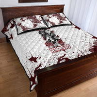 Love Me Like My Demons Do Skull Quilt Bed Set - Wonder Print Shop