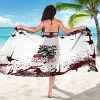 Love Me Like My Demons Do Skull Sarong - Wonder Print Shop
