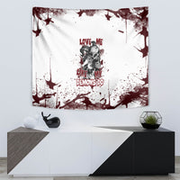 Love Me Like My Demons Do Skull Tapestry - Wonder Print Shop