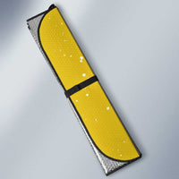 Softball Sunflower Yellow Black Christmas Auto Sun Shade Xmas Holiday Patterns - Wonder Print Shop