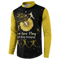 Softball Sunflower Yellow Black Christmas Button Sweatshirt Xmas Holiday Patterns - Wonder Print Shop