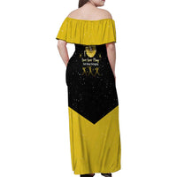 Softball Sunflower Yellow Black Christmas Family Matching Off Shoulder Maxi Dress and Hawaiian Shirt Xmas Holiday Patterns - Wonder Print Shop