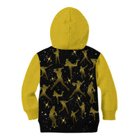 Softball Sunflower Yellow Black Christmas Kid Hoodie Xmas Holiday Patterns - Wonder Print Shop