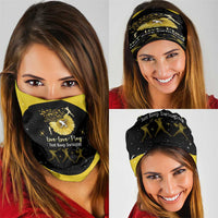 Softball Sunflower Yellow Black Christmas Neck Gaiter Xmas Holiday Patterns - Wonder Print Shop