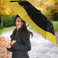 Softball Sunflower Yellow Black Christmas Umbrella Xmas Holiday Patterns - Wonder Print Shop