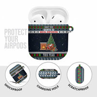 Sorry Kids Santa Is Social Distancing This Year Christmas AirPods Case Xmas Holiday Patterns - Wonder Print Shop