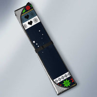 Sorry Kids Santa Is Social Distancing This Year Christmas Auto Sun Shade Xmas Holiday Patterns - Wonder Print Shop