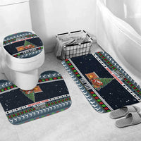 Sorry Kids Santa Is Social Distancing This Year Christmas Bathroom Set Xmas Holiday Patterns - Wonder Print Shop