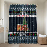 Sorry Kids Santa Is Social Distancing This Year Christmas Bathroom Set Xmas Holiday Patterns - Wonder Print Shop