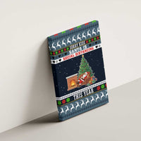 Sorry Kids Santa Is Social Distancing This Year Christmas Canvas Wall Art Xmas Holiday Patterns - Wonder Print Shop
