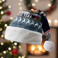 Sorry Kids Santa Is Social Distancing This Year Christmas Santa Hat Xmas Holiday Patterns - Wonder Print Shop
