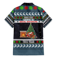 Sorry Kids Santa Is Social Distancing This Year Christmas Family Matching Mermaid Dress and Hawaiian Shirt Xmas Holiday Patterns - Wonder Print Shop