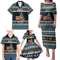 Sorry Kids Santa Is Social Distancing This Year Christmas Family Matching Puletasi and Hawaiian Shirt Xmas Holiday Patterns - Wonder Print Shop